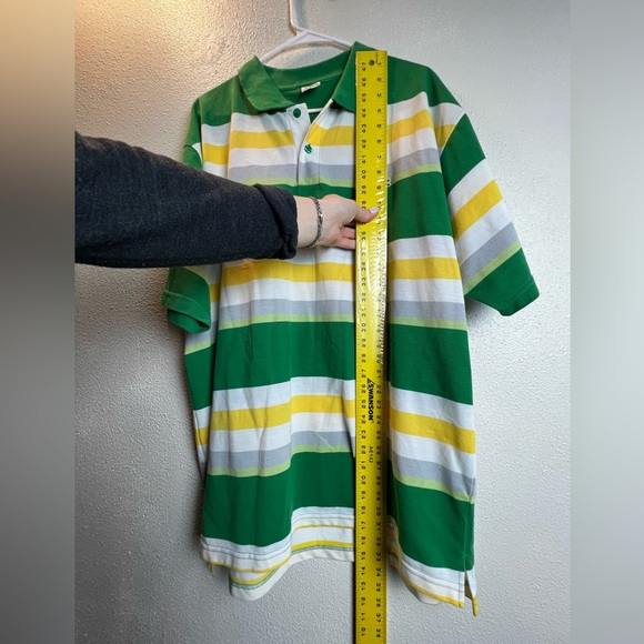 Vintage Lacoste Striped Polo size 8 - Picture 6 of 7